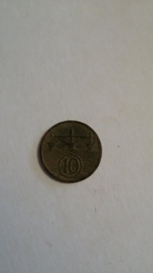 10 haléř 1936