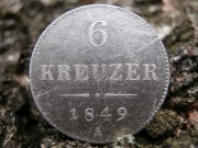 6 Kreuzer 1849 A