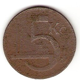 5 Kč - ČSR (1918–1939)