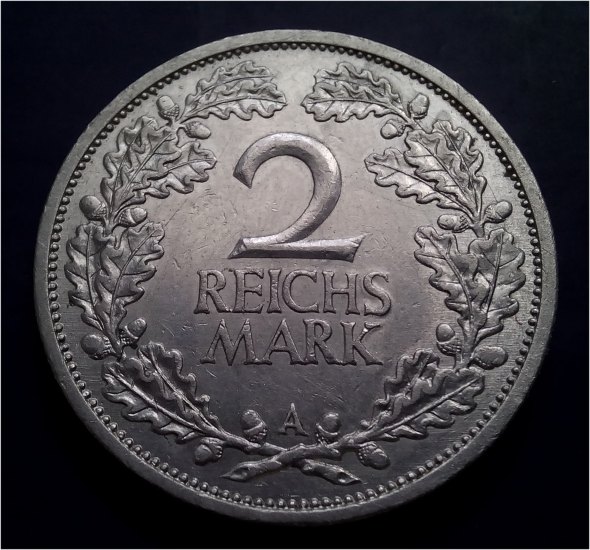 2 Reichsmark 1926 A