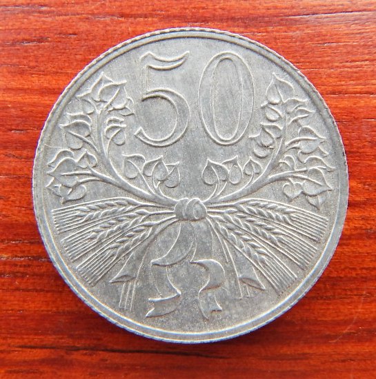 50 Haléřů 1944