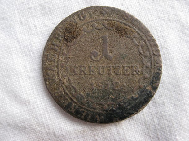 1 Kreutzer 1812  S