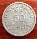 50 CENTIMES 1942