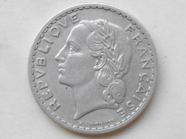 5 FRANCS 1947