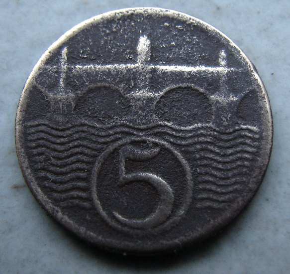 5 Haléř 1923