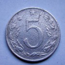 5 haléř 1955 RR