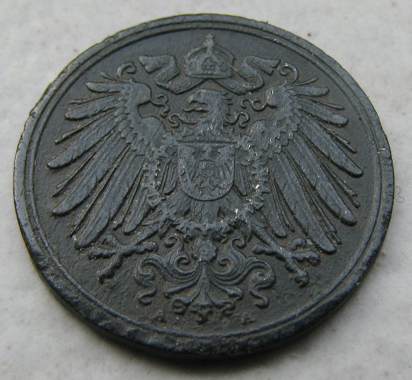 1 Pfennig 1913 Vilém II Pruský