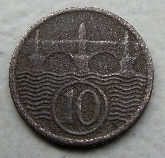 10 Haléř 1923