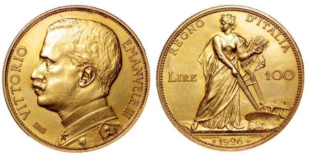 Kopie 100 lir 1926