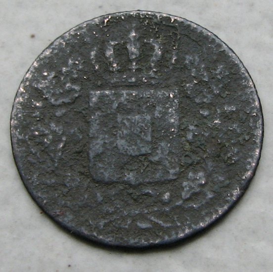 1 Pfennig 1854 Maxmilián II. Bavorský