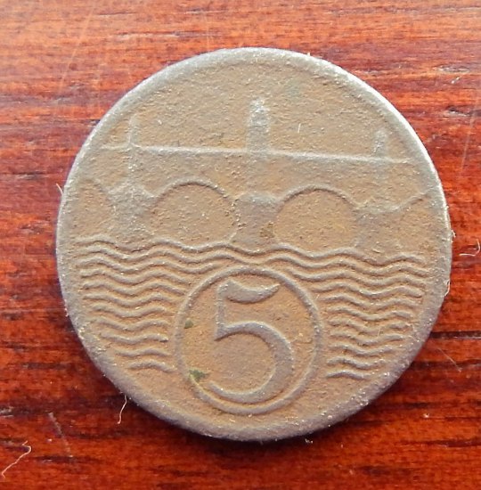 5 Haléřů 1929