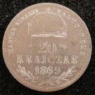 20 krajczar 1869 KB