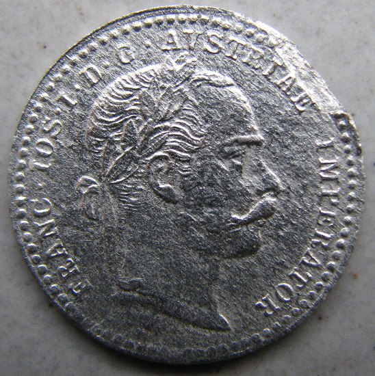 10 kreuzer 1869 FJI