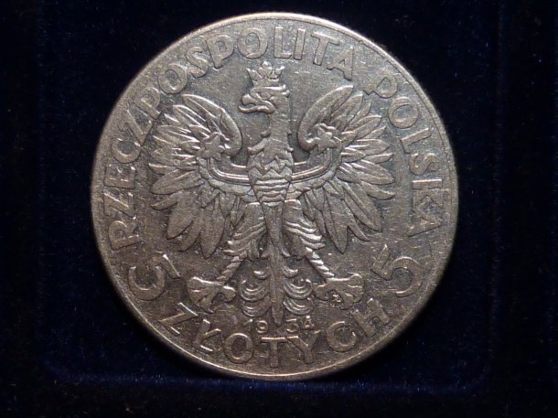 5 Zlotých 1934