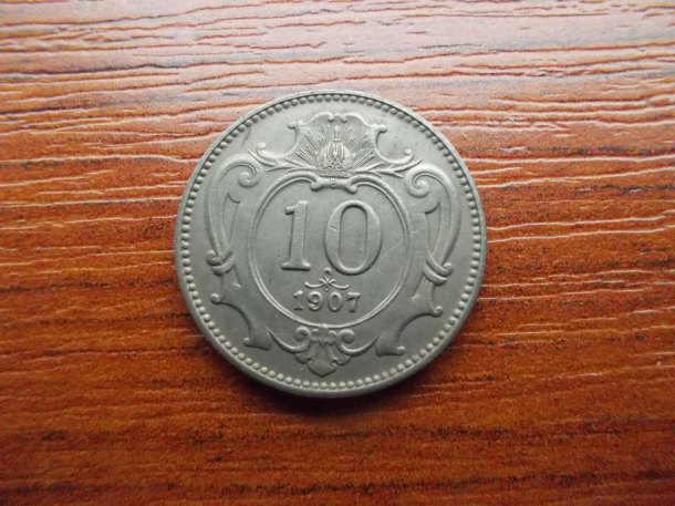 10 Heller (Desetihaléř) - 1907