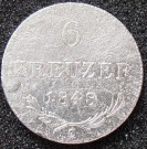 6 kreuzer 1848