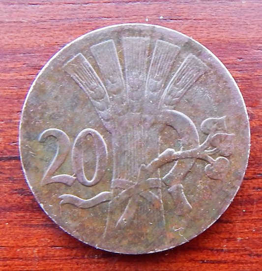 20 haléř 1938