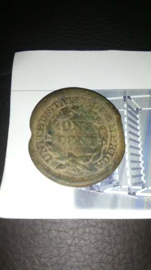 Necekane :-)  USA 1 cent 1854