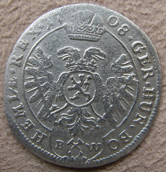 3 Kreuzer-Groš Josef I 1708