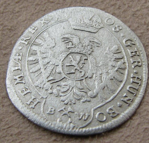 3 Kreuzer-Groš Josef I 1708