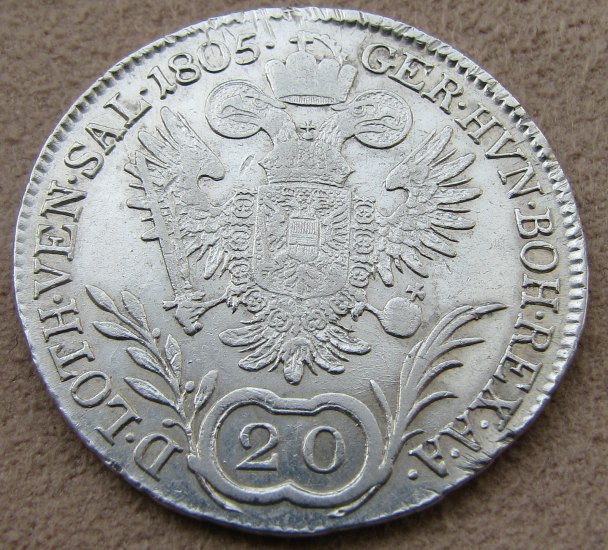 20 Kreuzer 1805 František I