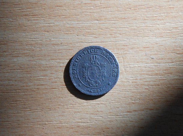 1 pfennig Johann I. Sasko