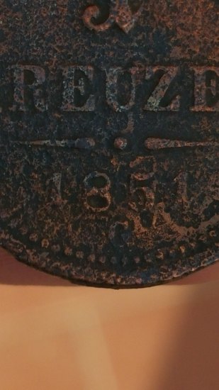 1 KREUZER 1851 C ?