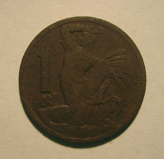 1 koruna 1922