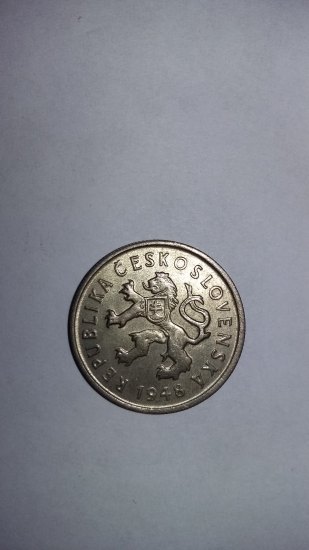 2 koruna 1948