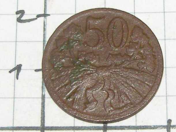 50 haléřů 1947