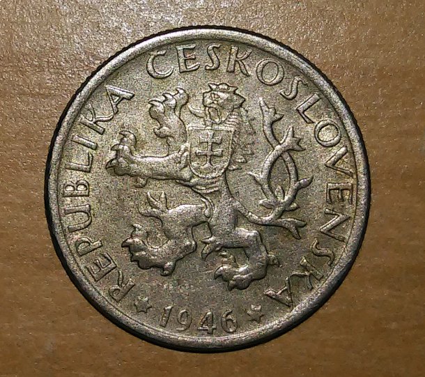 1 Koruna 1946