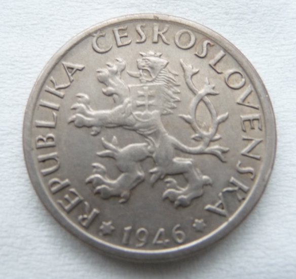 Koruna, 1946