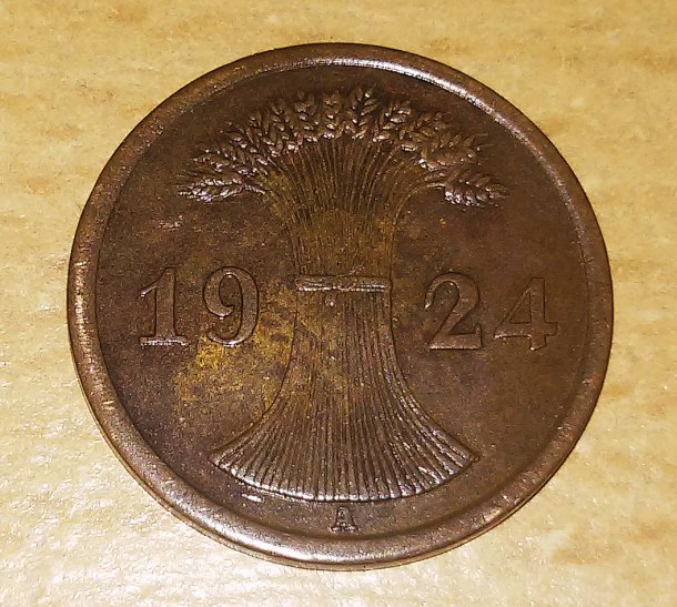 2 Rentenpfennig 1924