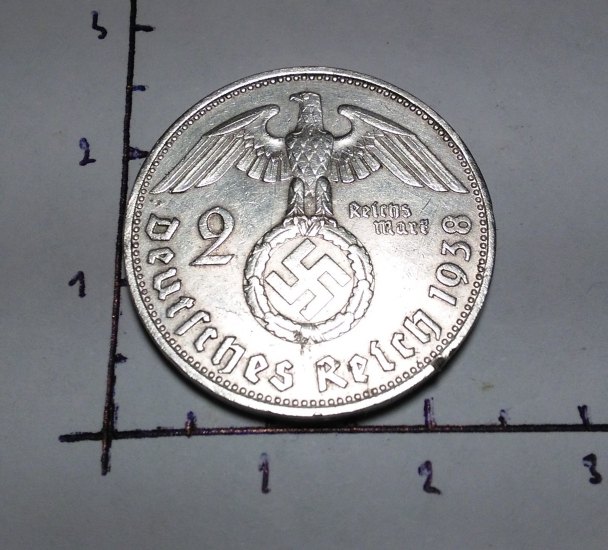 2 Reichsmark 1938