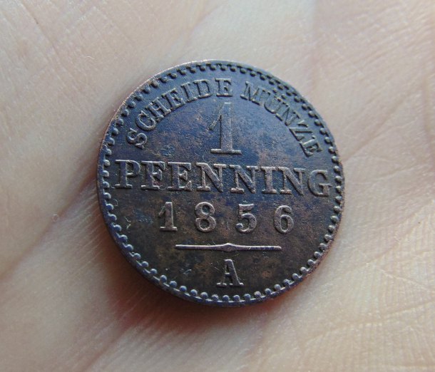 1 Pfenning Fridrich Vilém IV.