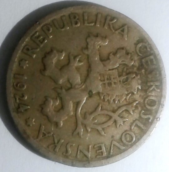 Ceskoslovenska koruna 1924