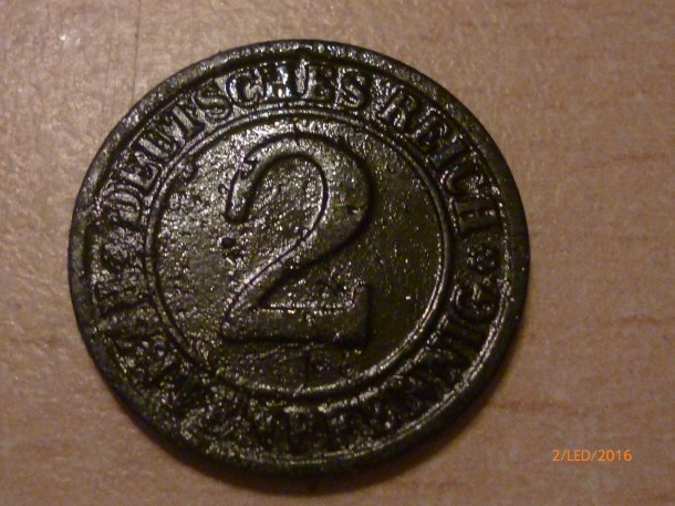 2 pfennig 1924