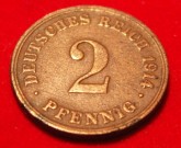 2 pfenig 1914