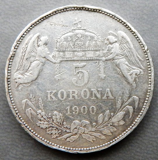 5 KORONA 1900