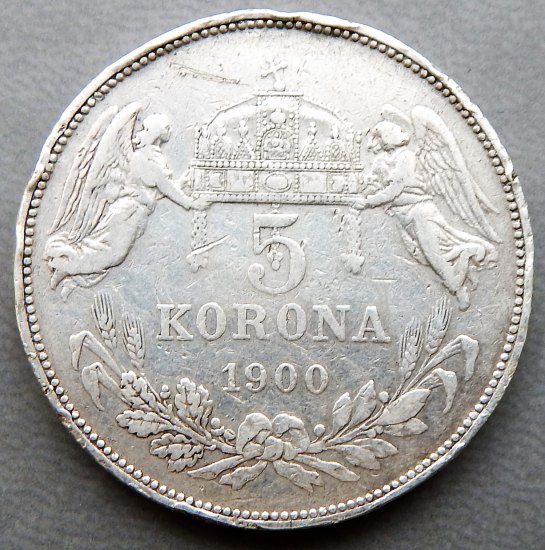 5 KORONA 1900