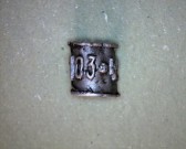 ČS .Ptačí kroužek 10x8 mm.