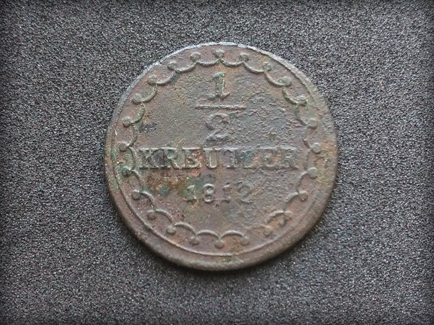 1/2 Kreuzer 1812