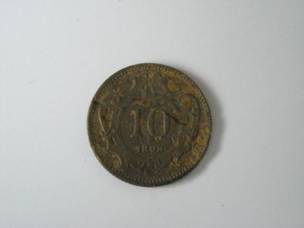 10 Heller 1893 František Josef I.