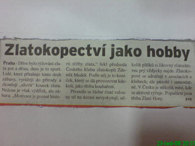 Zlatokopectví