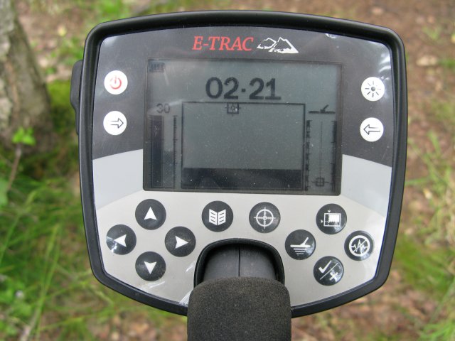 Elektronika Detektoru kovu Minelab E-Trac