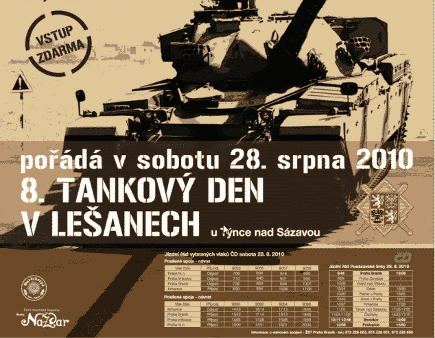 8.Tankový den v Lešanech u Prahy a Bunkr Křelov 1945