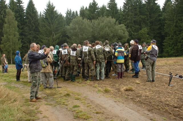 Mistr hledač 2010 - výsledky neoficialního mistrovství ČR v hledání pomocí detektorů kovů