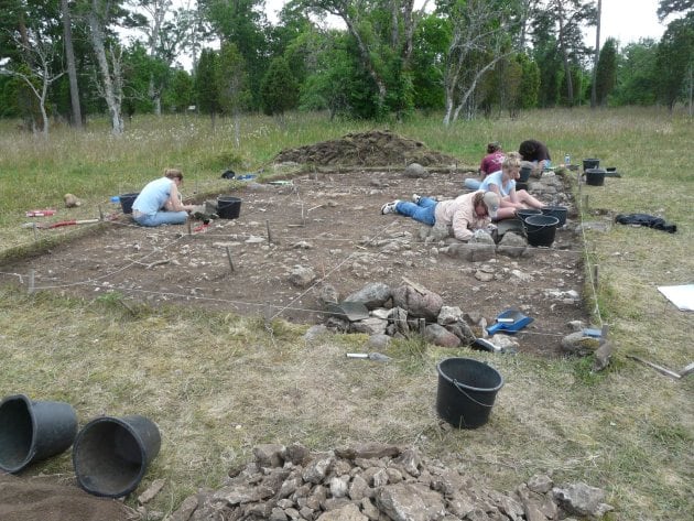 Archeologie v leže