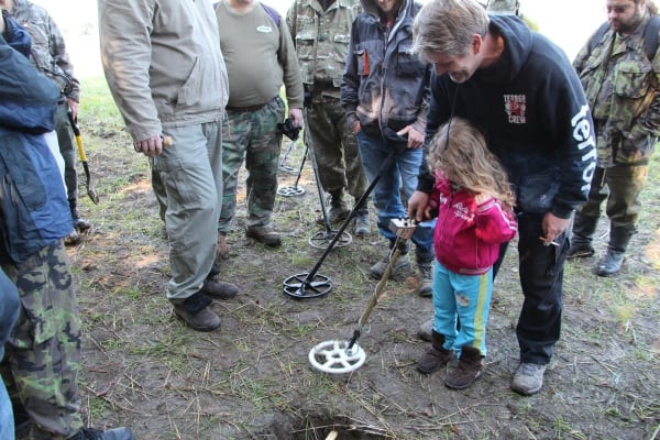 Hledání s detektory kovů Minelab