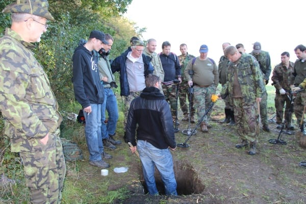 Hldání s detektory kovů Minelab